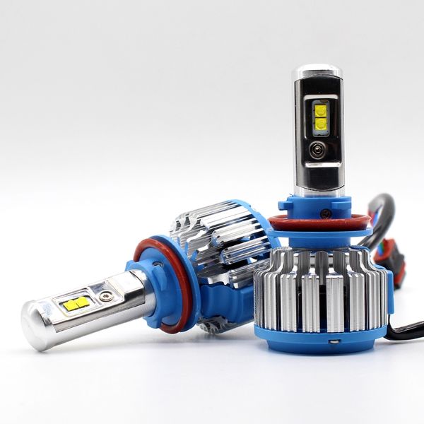 

h8 / h11 70w светодиодный автомобильный противотуманный фонарь фар canbus без ошибок 6000k белый 7000lm