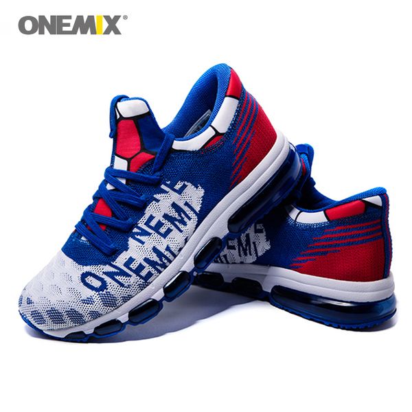 

onemix men's running shoes athletic outdoor air cushion mesh breathable male sport shoes outdoor training walking sneakers