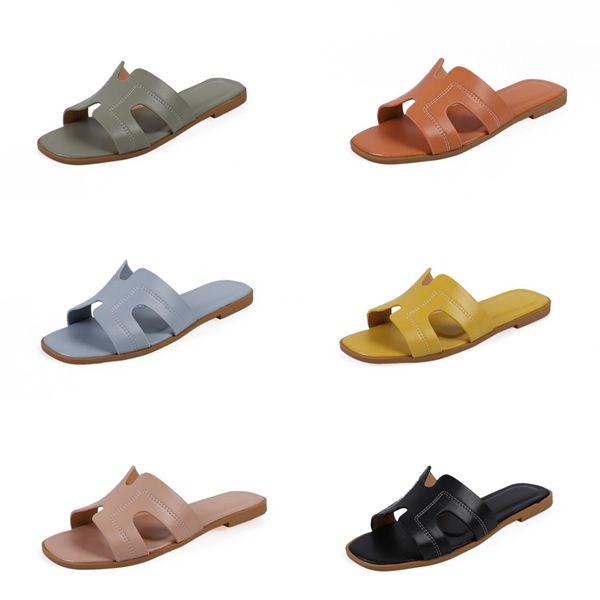 

2020 boho womens flat heel anti-slip slippers flower rhinestone beach slippers slippers designer beach shoes zapatos de mujer 25#791, Black