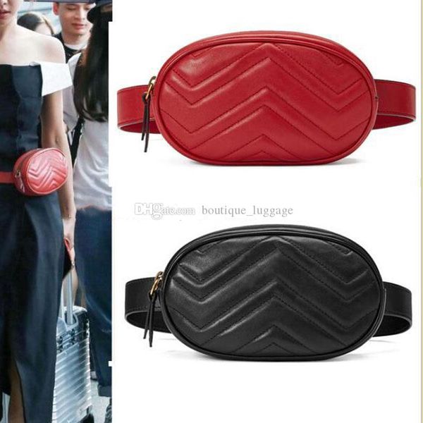 

leather love heart v wave pattern waist bags women men shoulder bags belt shoulder bag women chain bags handbags sold by lady designer bag