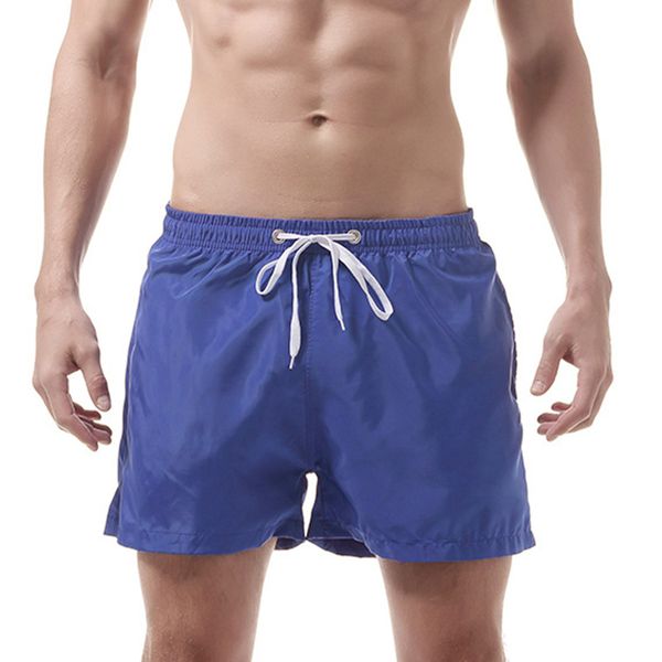 

Summer Men Board Shorts Swim Short Swimwear Hip Hop Casual Beach Briefs Underpants Solid Black Shorts