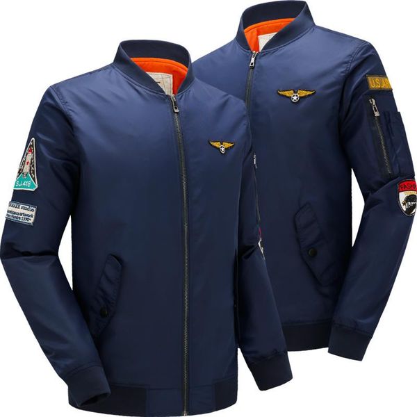 

new military jacket men men 's ma -1 style army tactical baseball jacket bomber jackets and coats for men male militar chaqueta fit, Black;brown