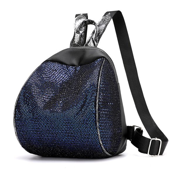

5#women backpack travel rucksack shoulder shiny sequins school bags ladies versatile large-capacity bagpack mochila feminina