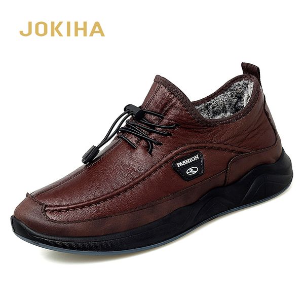

winter safety shoes men short plush warm men's work shoes black kitchen