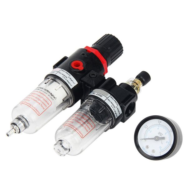 

afc2000 oil/water separator filter air pressure regulator airbrush compressor tools parts