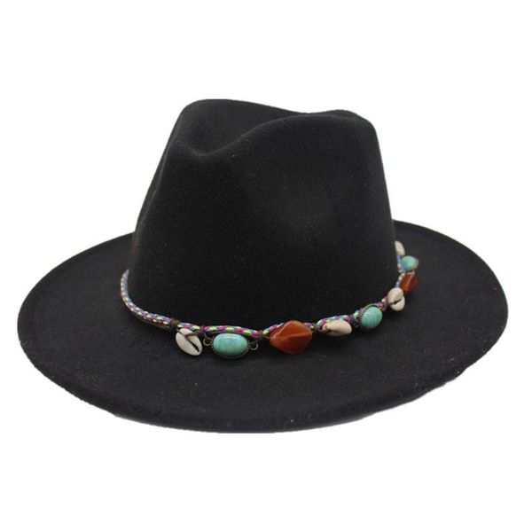 

2020 men women new fashion retro fedora hat party hat for elegant lady jazz for gentleman size 56-58cm, Blue;gray