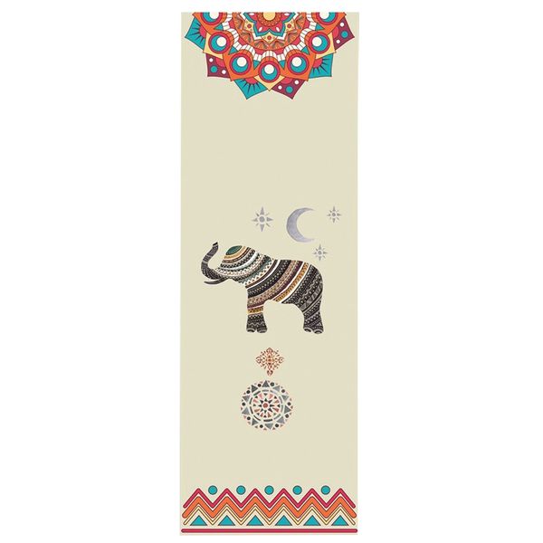 

new arrival yoga towel portable blankets cartoon printed yoga mat blankets travel non-slip blanket pilates mat covers