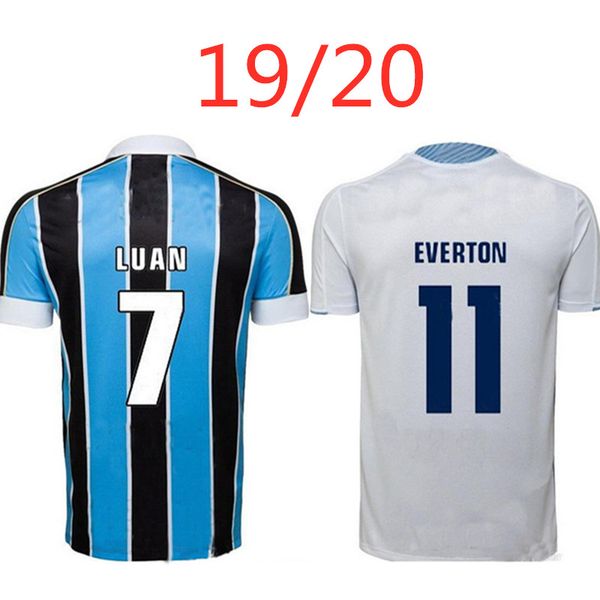 

gremio everton miller luan douglas soccer jersey 2019 2020 diego hailon home away new thai quality a+++ football shirt, Black;yellow