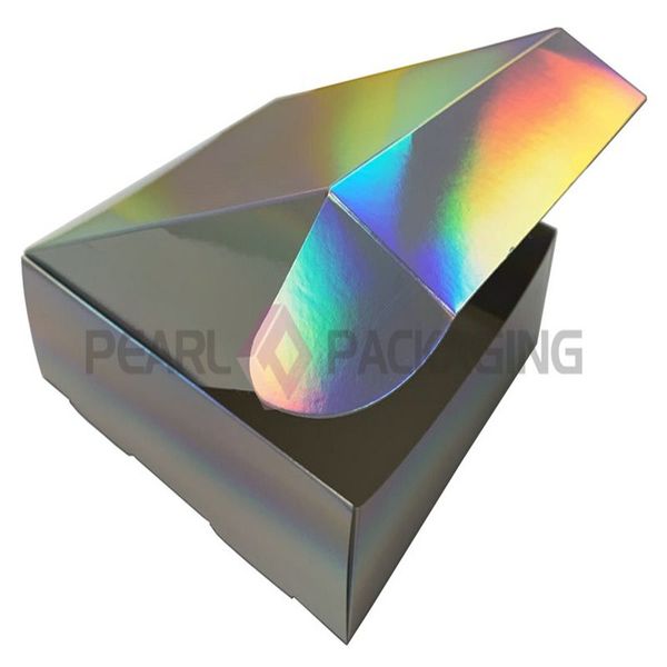 

holographic gift box for party, wedding souvenir box, 2 size available, 20pcs/lot