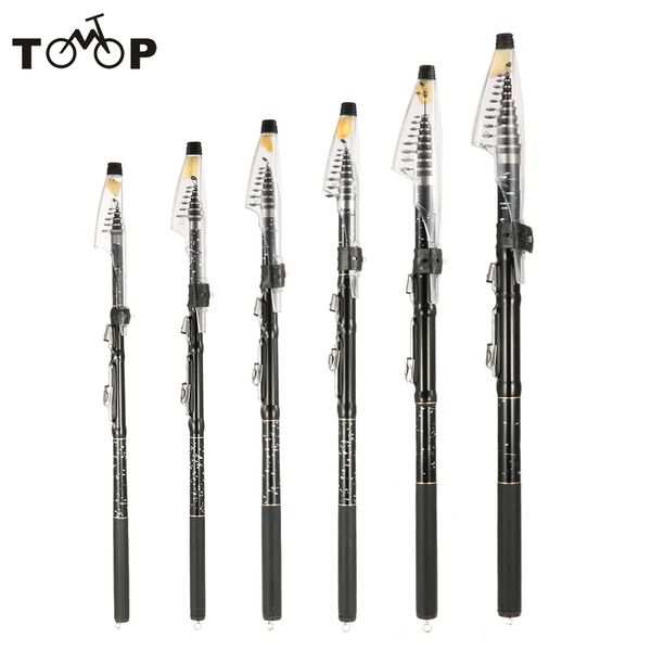 

1.8m/2.1m/2.4m/2.7m/3.0m/3.6m carbon fiber fishing pole for boat saltwater freshwater fishing retractable rod