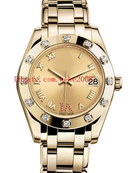 

отличные хорошие наручные часы 31 мм 36 мм pearlmaster datejust 115234 нержавеющая сталь азии механические автоматические женские часы женск, Slivery;brown