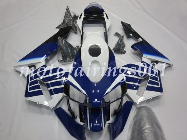 

injection mold) new abs motorcycle full fairings set fit for honda cbr 600 2003 2004 cbr600rr f5 600rr 03 04 custom white blue