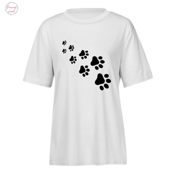 

poot t shirts womens zomer leuke print korte mout t shirts s xxxl size kiezen streetwear drop shipping, White