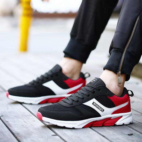 

dark red new arrival couples casual shoes black blue original sneakers autumn men outdoor footware shoes trainers