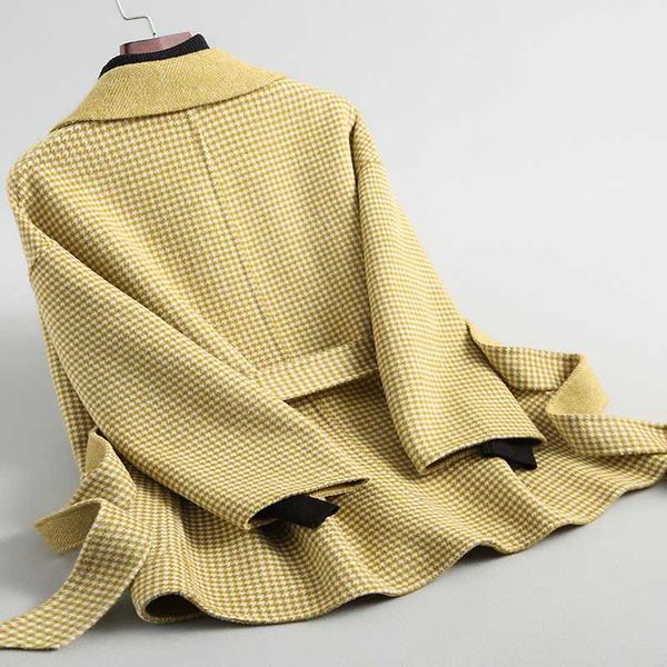 

клеаое еѬное пало женкий 2020 коѬокий оенне-веенний жаке мода двђ, Black