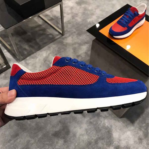 

2020 genuine leather sneakers mens sport shoes breathable trail running shoes light soft flats mens casual shoes sneakers, Black