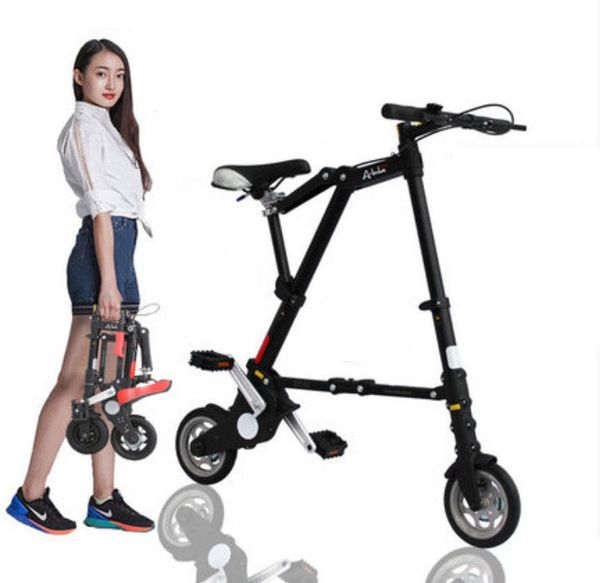 

brand new ultra light 8"/10" mini folding bike bicycle portable outdoor subway transit vehicles foldable bicicleta
