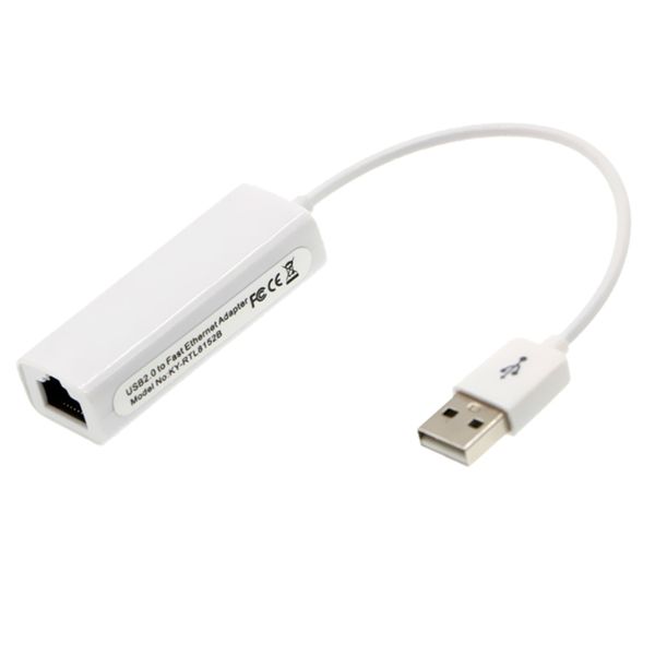 

usb2.0 network hub 10/100 mbps to rj45 lan network card usb ethernet adapter