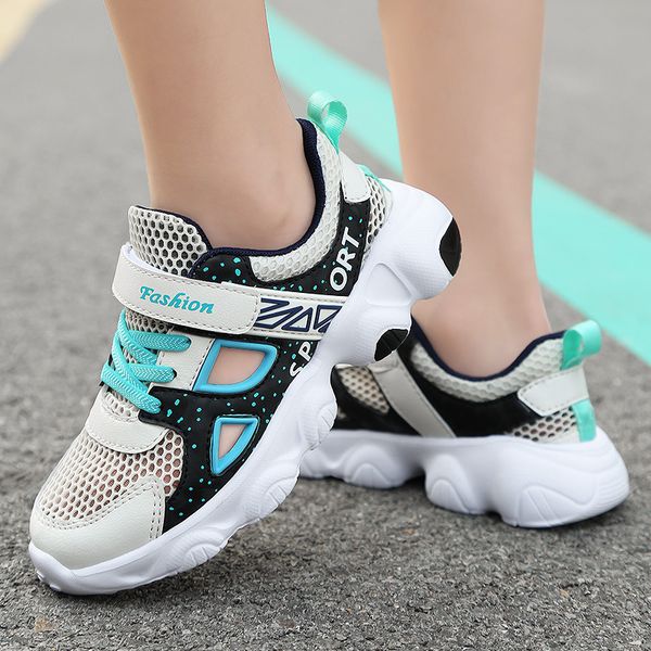 

children's sports shoes new children's shoes wholesale in summer, Black;red