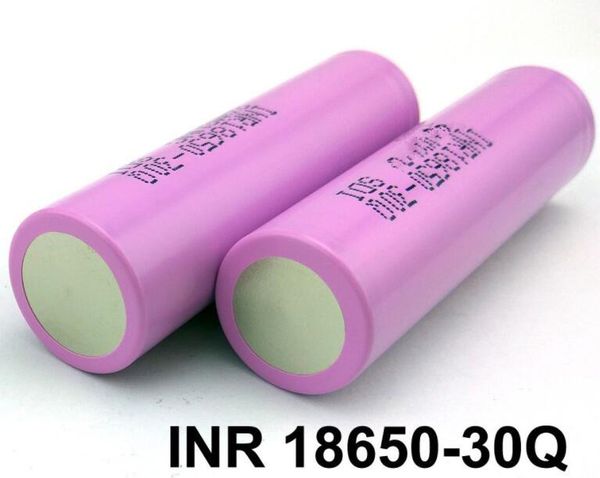 

100% inr 25r 2500mah 30q hg2 3000mah 35a 18650 rechargable battery fedex ups free