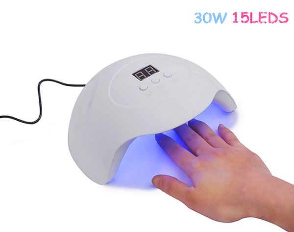 

30w sun x7 plus uv led lamp for nails dryer drying all gels nail polish nail art tools