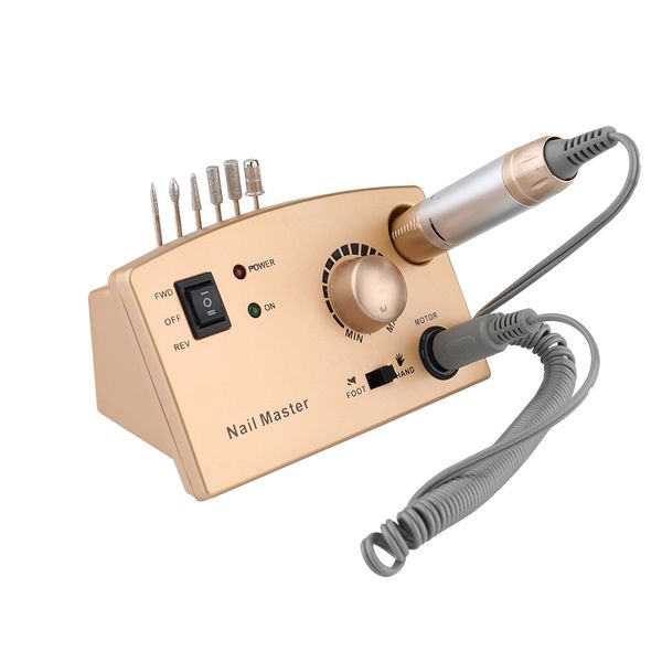

35000rpm electric nail drill machine nail art drill pen pedicure manicure machine bits polisher tool