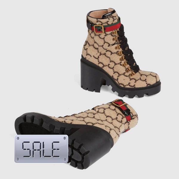 

wool ankle boot ebony women boots lug soled heeled booties eyelets brand boots winter warm shoes oxfords shoe 5ab, Black