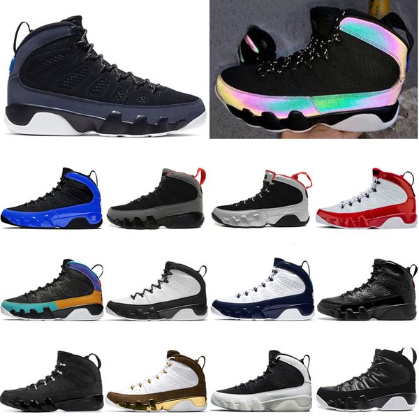

2020 new racer blue chameleon 9 9s men basketball shoes gym red 2010 release mop melo og space jam mens trainers sports sneakers