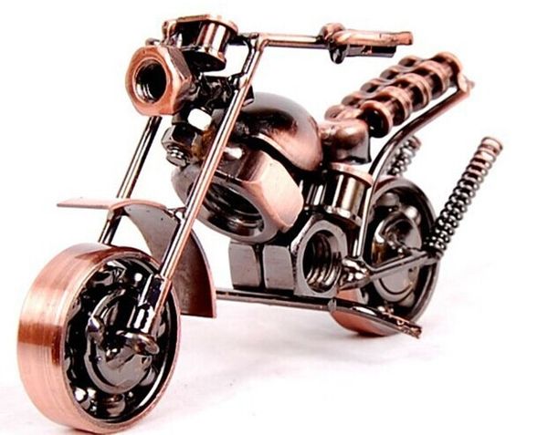

lp1029x3 miniatures toys metal home decorative arts and crafts gifts mini motorcycle model funny iron toys