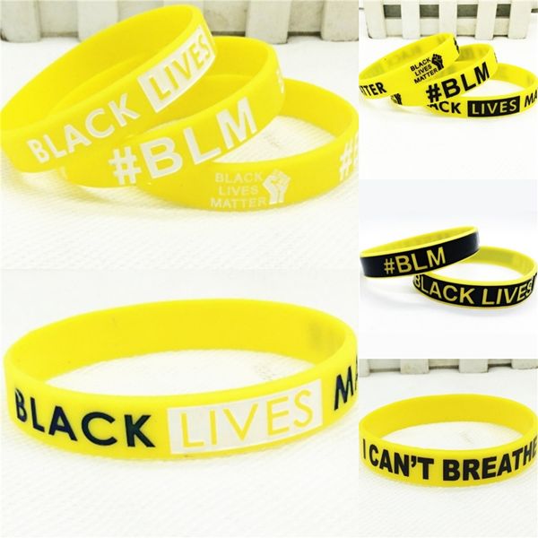 

black lives matternew fashion couple bracelet titanium steel silicone jewelry bracelet men and women jewelry multicolor bracelet wholesal #3