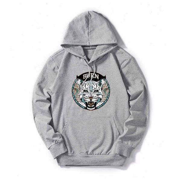 

mens designer hoodies luxury sweatshirt men women hoodies streerwear fashion design pullovers long sleeves burned tiger superior quality, Black