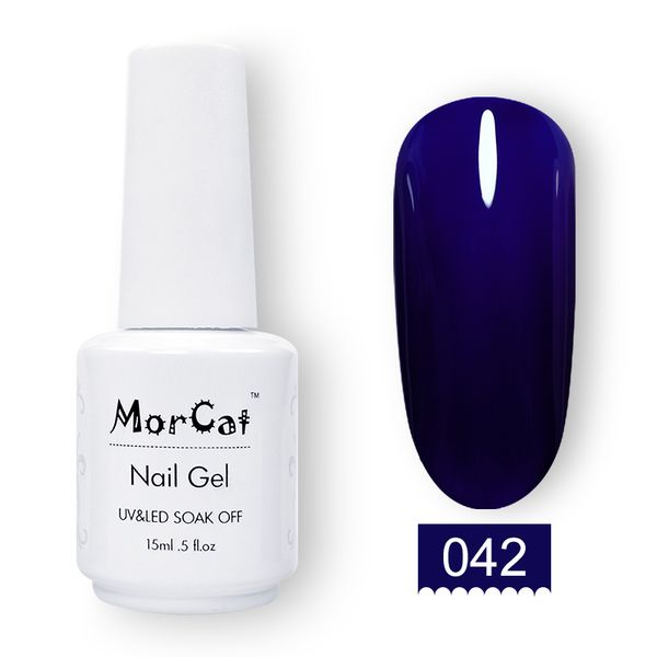 

morcat nail gel polish navy blue uv gel lacquer sky blue nail polish art design gellak vernis semi permanant 15ml nails, Red;pink