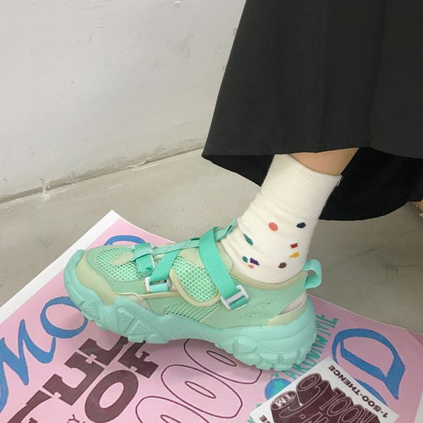 

shoes 2020 sandals ladies shoes summer wedge suit female beige med espadrilles platform all-match women's heels sale, Black