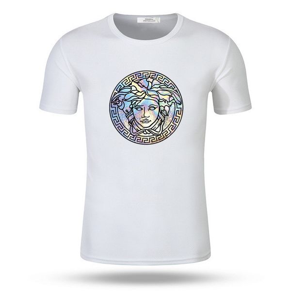 

2019 t shirts summer straight fashion black white motorcycle men women tees cotton hero man clothing