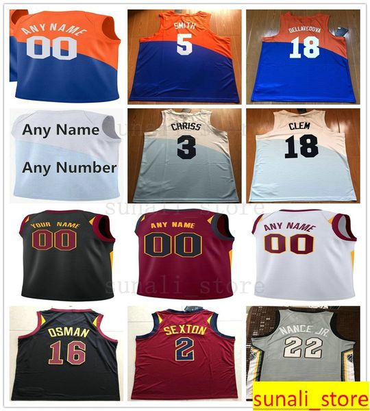 

printed larry 22 nance jr. ante 41 zizic darius 10 garland kevin 4 porter jr. dylan 9 windler alfonzo 28 mckinnie tyler 21 cook jerseys, Black