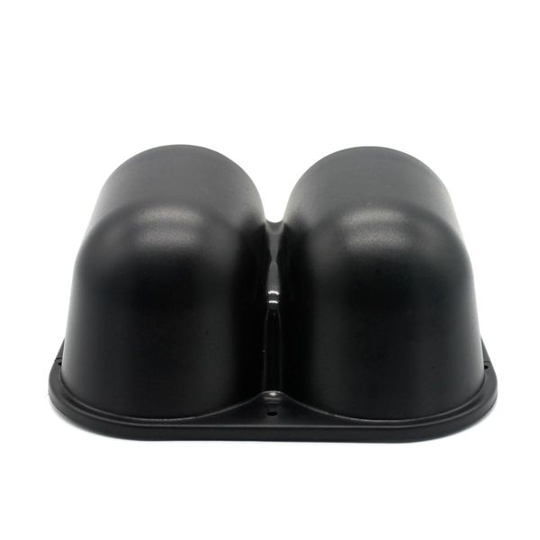 

52mm 2 hole triple dash mount gauge meter holder(black
