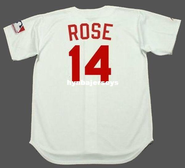 

custom pete rose cincinnati stitched 1969 throwbacks home baseball jersey retro mens jerseys shirt, Blue;black