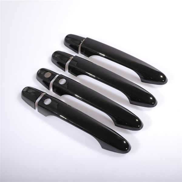 Painting Black Car Exterior Door Handle Cover Sticker Moulding