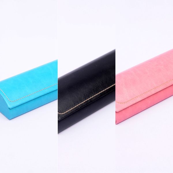 

four-color business student children's wooden box personalized case glasses case sun creative folding glasses box