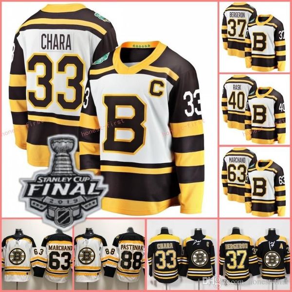 

2019 Stanley Cup Boston Bruins 37 Patrice 33 Zdeno Chara 46 David Krejci 63 Brad Marchand 40 Tuukka Rask 88 David Pastrnak White Black