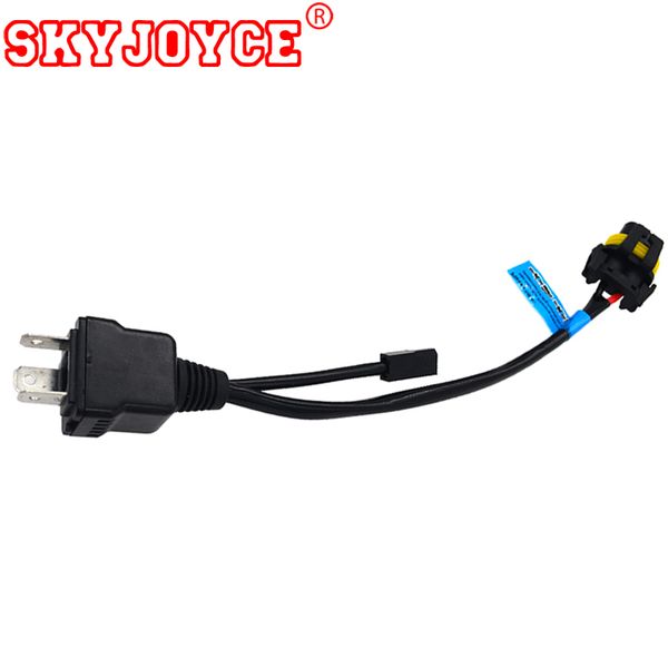 

skyjoyce bixenon h4 relay harness cable controller h4 35w-55w 4300k 5000k hi lo control cabe wire hid projector bulb power