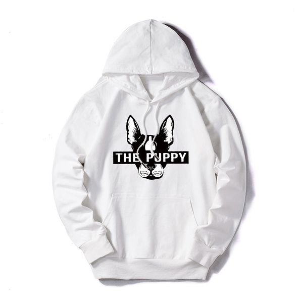 

mens designer sweaters trend thin hoodies with puppy printed men women luxury long sleeve clothing m-5xl, Black