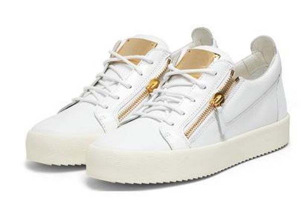 

2019 new for men party de igner neaker lover genuine leather high tudded pike ca ual flat red bottom luxury hoe