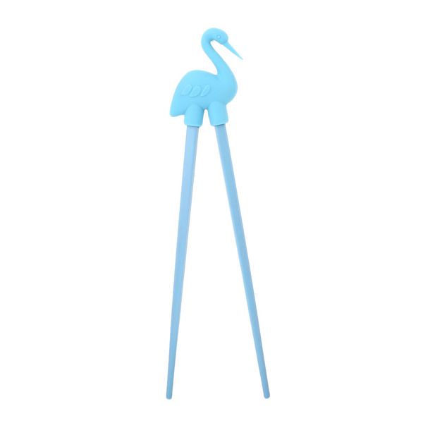 

kids chopsticks cartoon flamingo style baby eating tool gift toy easy use