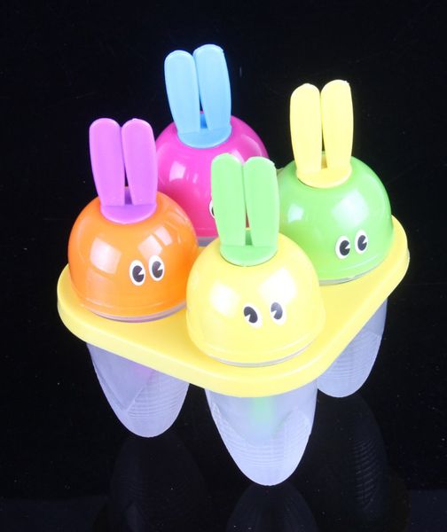 

in midsummer icy cold environmental protection pp originality cartoon popsicle model popsicle box --- four group corn small avoid ice mold