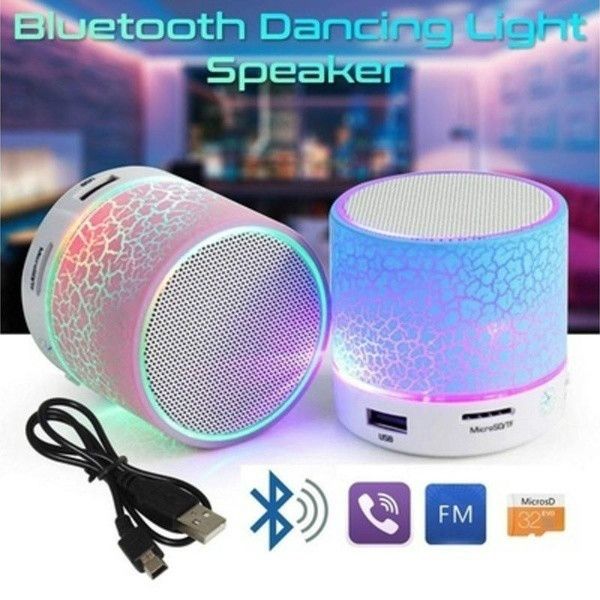 

2020 affordable a9 led bluetooth speaker mini speakers hands portable wireless speaker with tf card mic usb audio music player