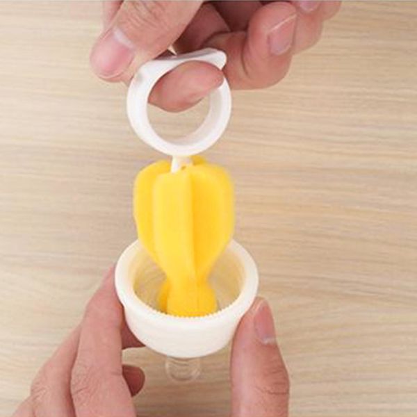 

bottle brush sponge plastic glass milk water cup cleaning feeding bottle dummy nipple pacifier brushes