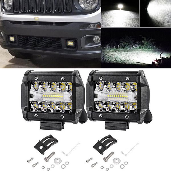 

1pc car work light off-road vehicle work light bar waterproof car universal lamp led strip off-road vehicle lamp