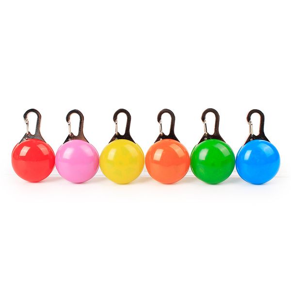 

night safety led flashlight pet pandent glow in the dark bright pets supplies accessories cat dog collar leads lights