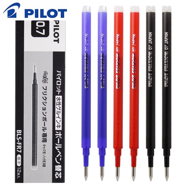 

3/5/7/9/20 pcs/lot pilot bls-fr7 erasable/frixion pen refill roller ball 0.7mm rubable gel pen refills office& school supplies